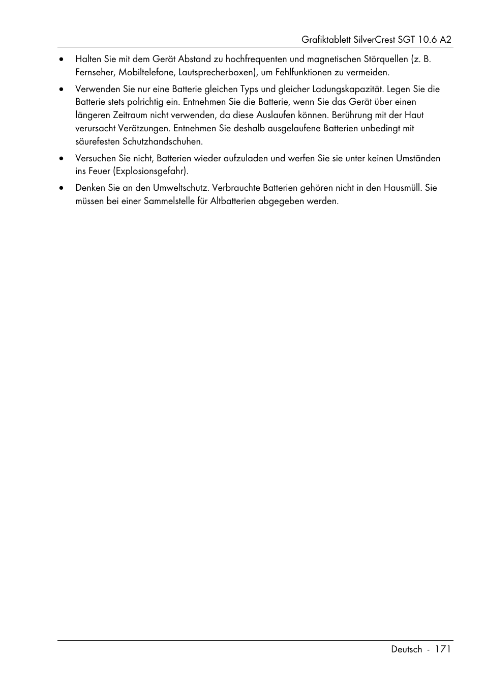 Silvercrest SGT 10.6 A2 User Manual | Page 173 / 198