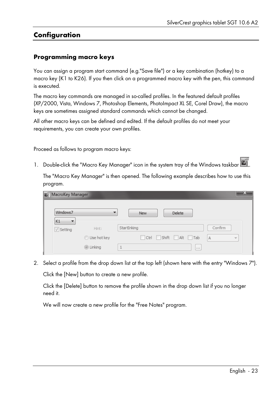 Configuration | Silvercrest SGT 10.6 A2 User Manual | Page 25 / 198