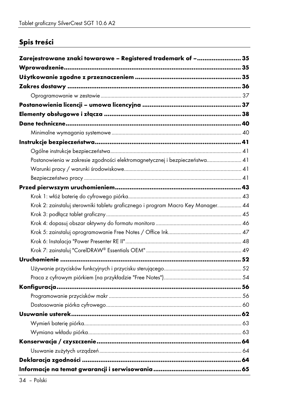 Silvercrest SGT 10.6 A2 User Manual | Page 36 / 198