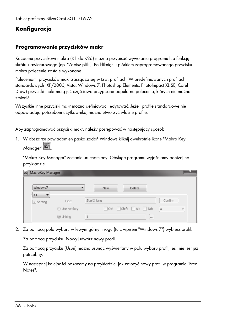 Konfiguracja | Silvercrest SGT 10.6 A2 User Manual | Page 58 / 198