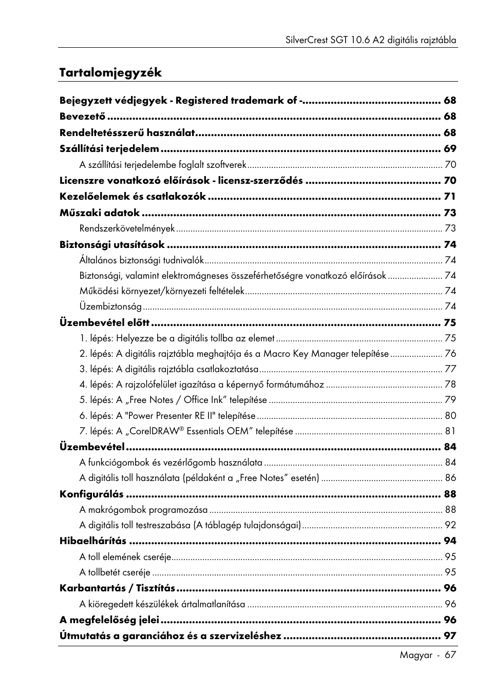 Silvercrest SGT 10.6 A2 User Manual | Page 69 / 198