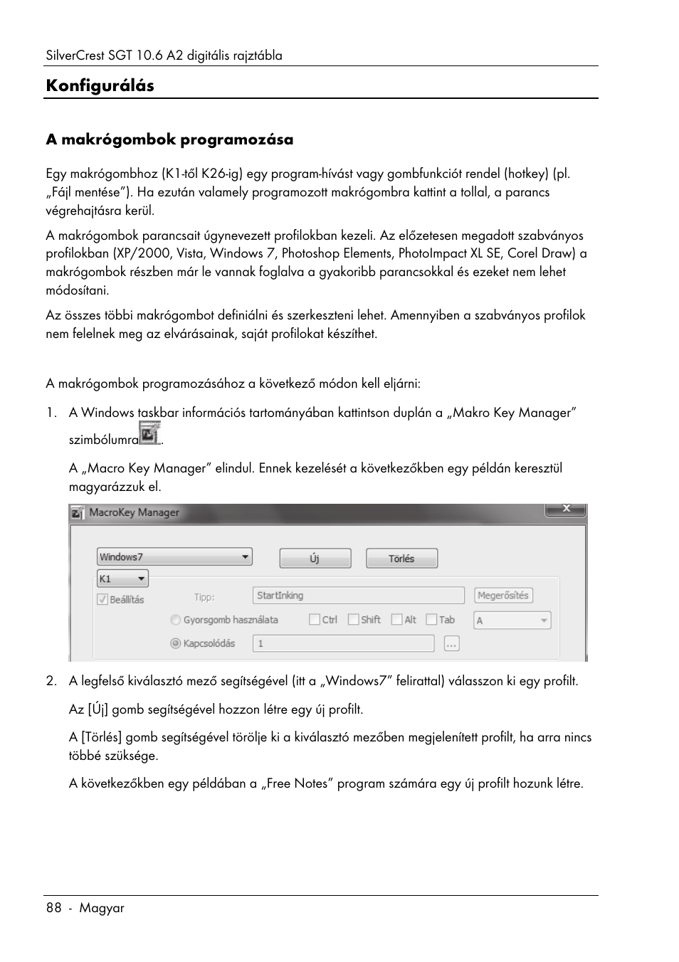 Konfigurálás | Silvercrest SGT 10.6 A2 User Manual | Page 90 / 198
