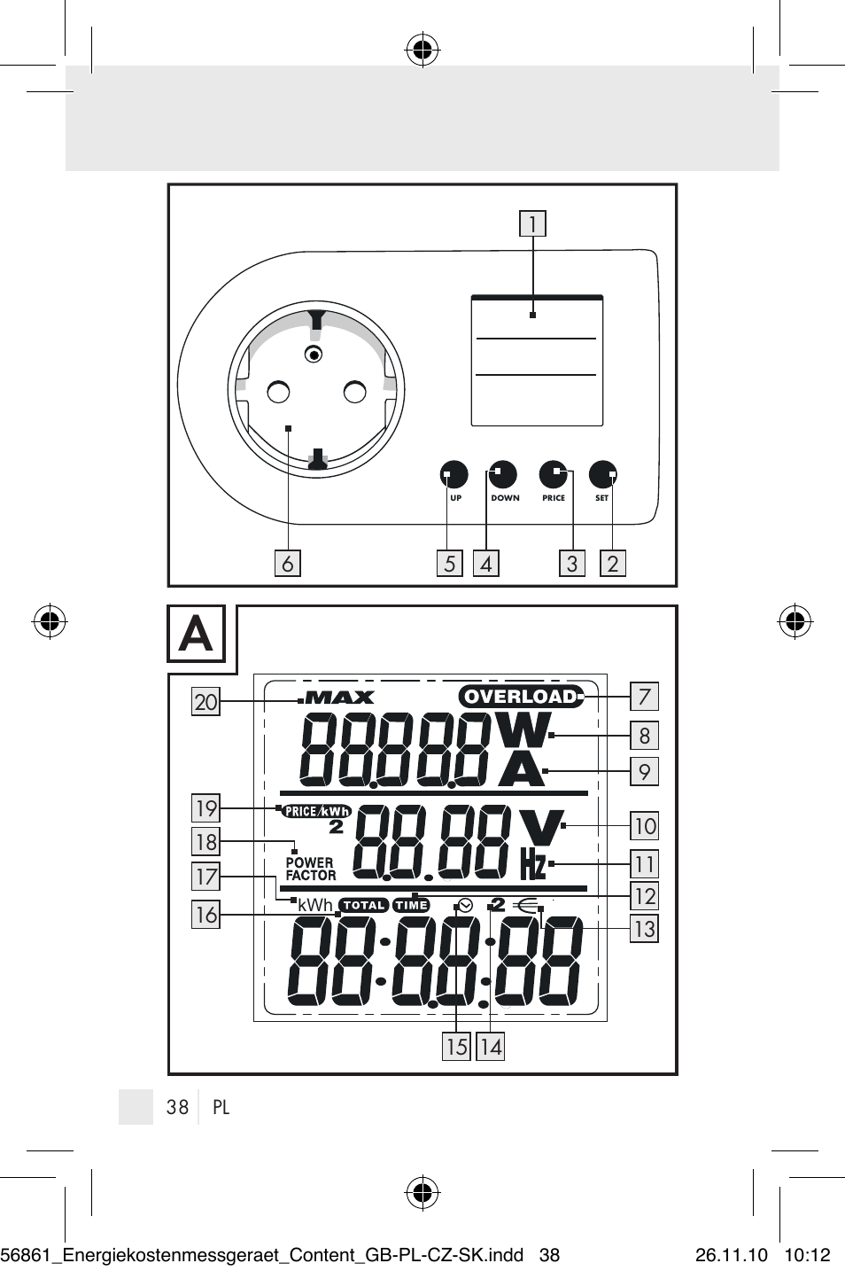 Silvercrest Energy Monitor User Manual | Page 36 / 141