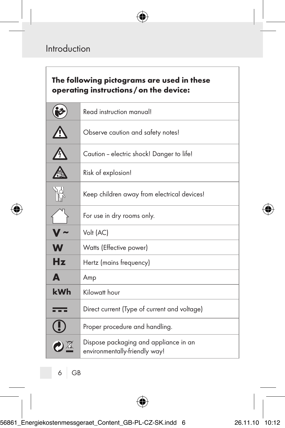 Introduction | Silvercrest Energy Monitor User Manual | Page 4 / 141