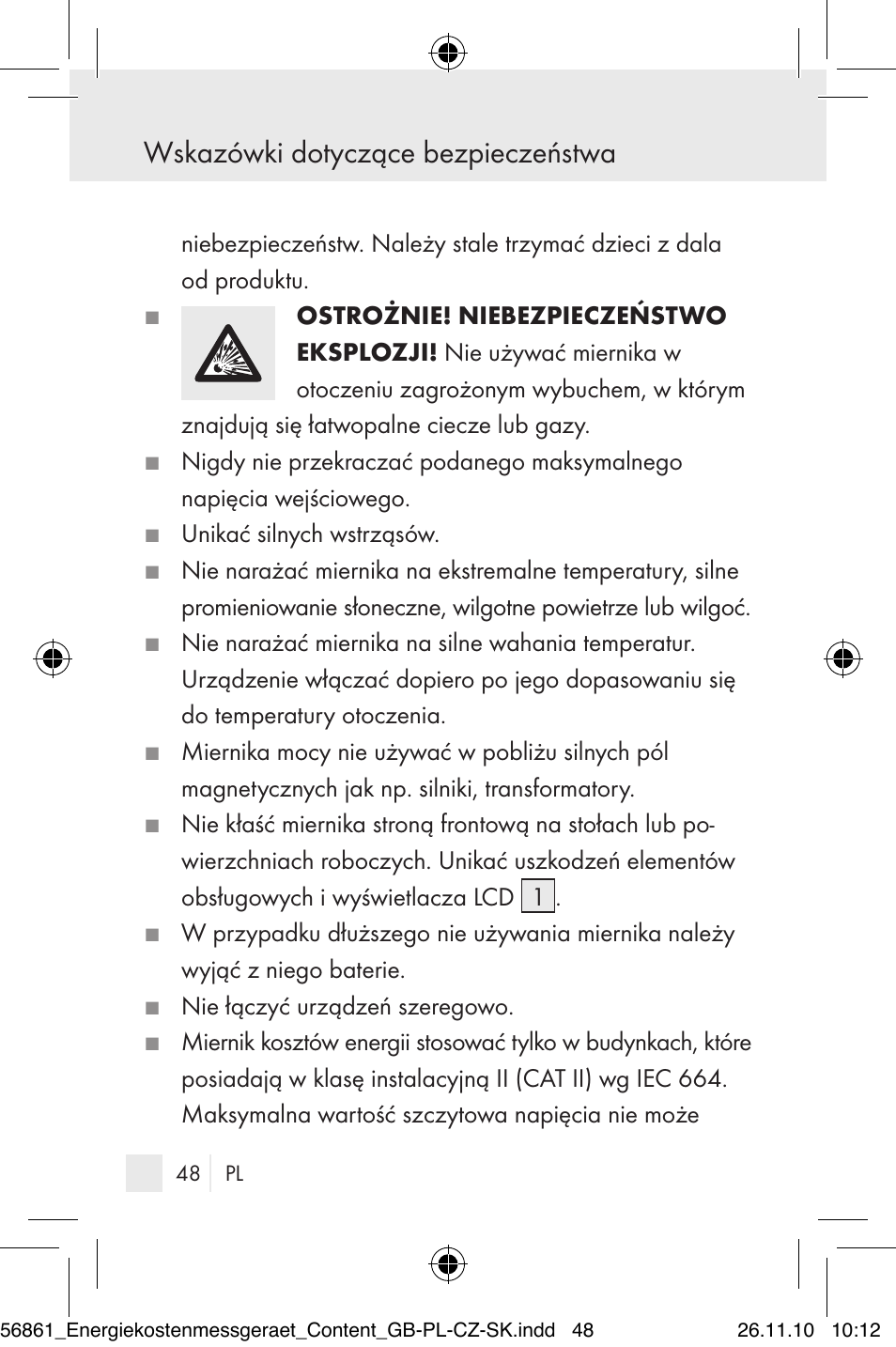 Silvercrest Energy Monitor User Manual | Page 46 / 141