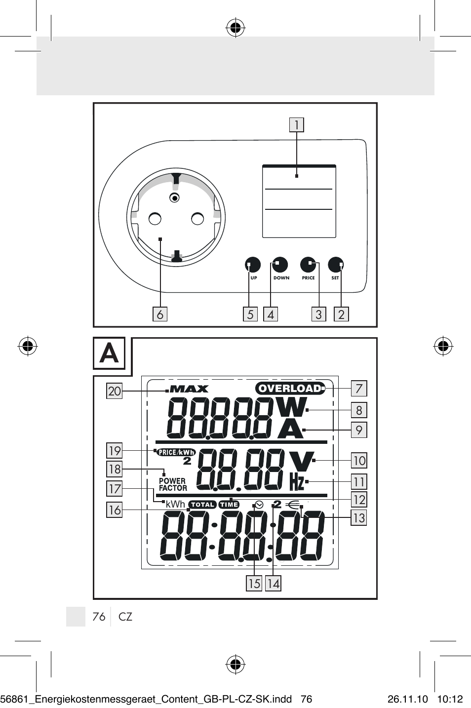 Silvercrest Energy Monitor User Manual | Page 74 / 141