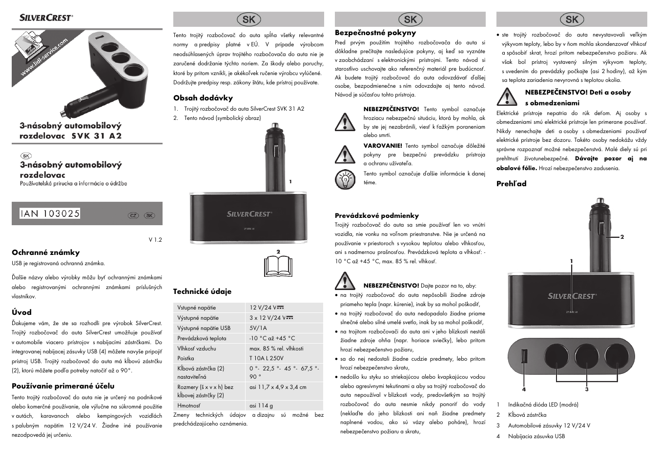 Silvercrest SVK 31 A2 User Manual | Page 5 / 8