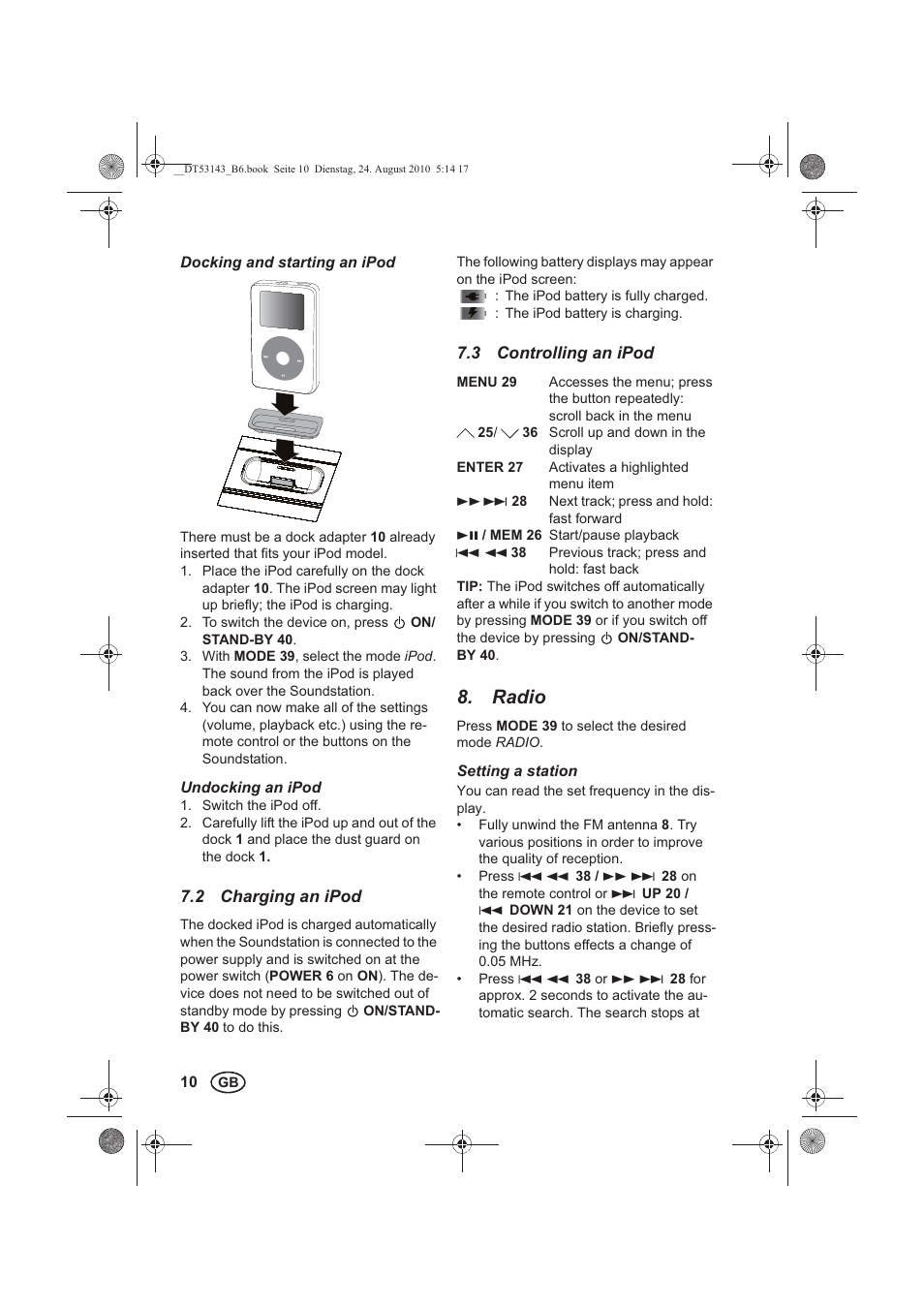 Radio | Silvercrest SST 50 A1 User Manual | Page 12 / 18