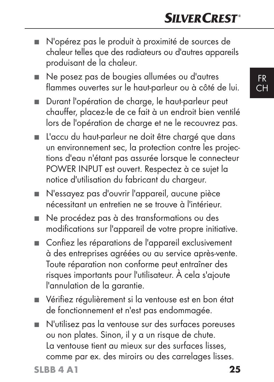 Silvercrest SLBB 4 A1 User Manual | Page 28 / 84