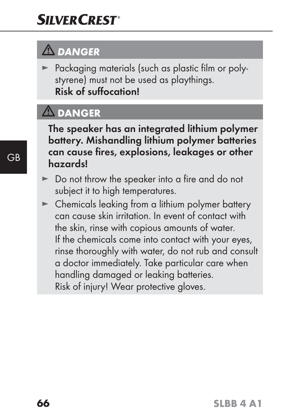 Silvercrest SLBB 4 A1 User Manual | Page 69 / 84