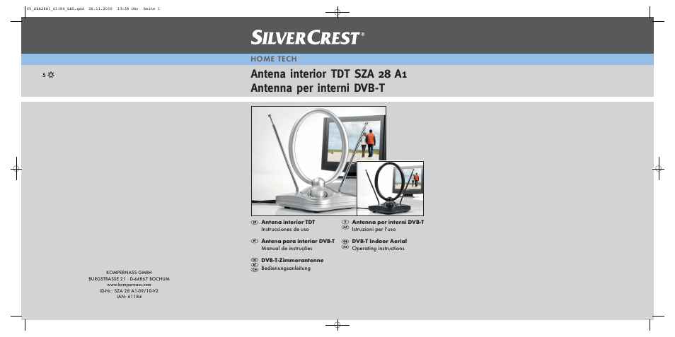 Silvercrest SZA 28 A1 User Manual | 32 pages