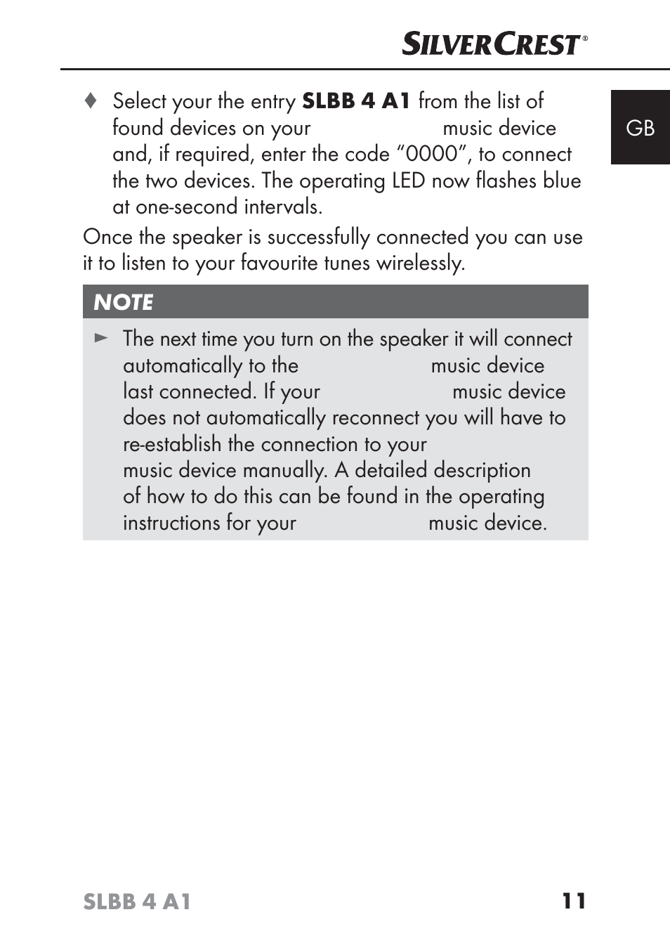 Silvercrest SLBB 4 A1 User Manual | Page 14 / 64