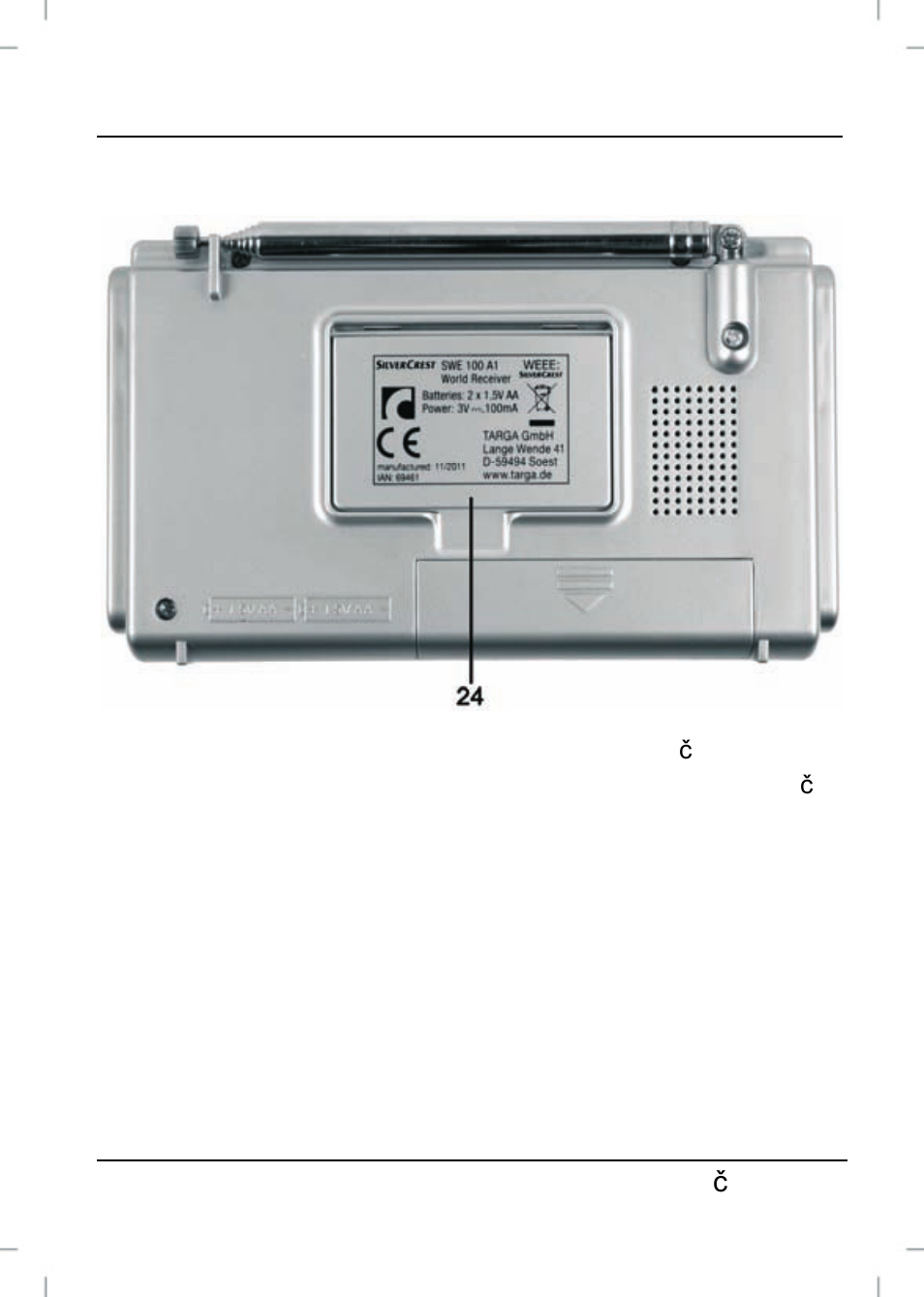 Stojalo | Silvercrest SWE 100 A1 User Manual | Page 140 / 155