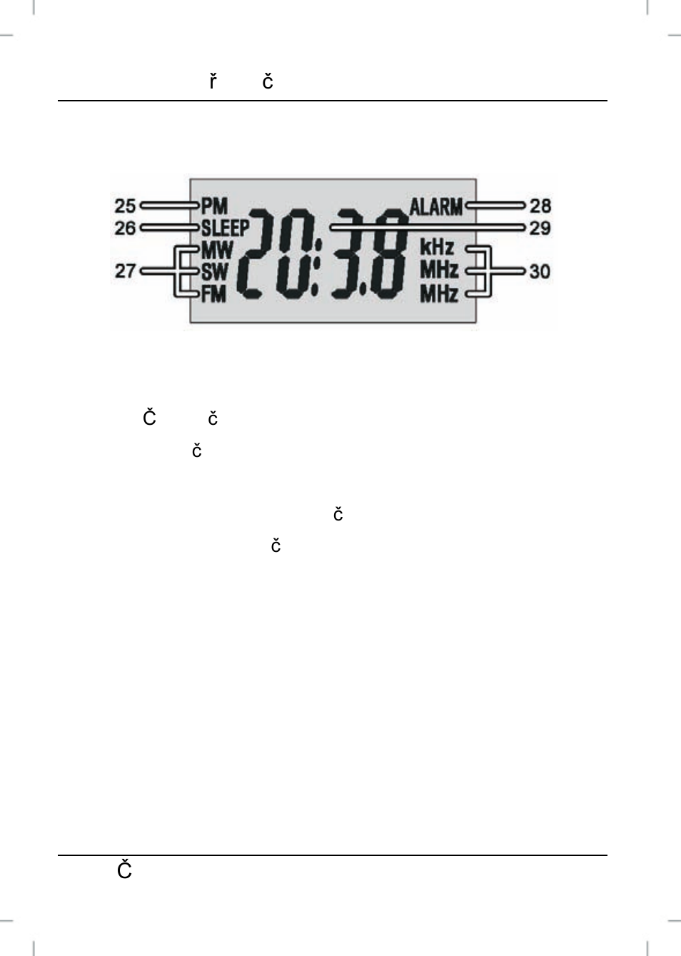 Displej | Silvercrest SWE 100 A1 User Manual | Page 38 / 155