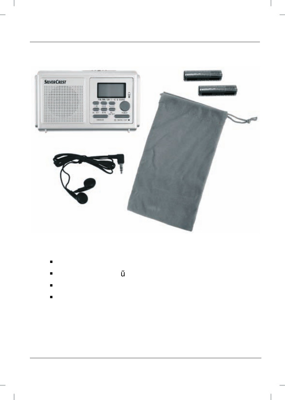 A csomag tartalma | Silvercrest SWE 100 A1 User Manual | Page 5 / 155