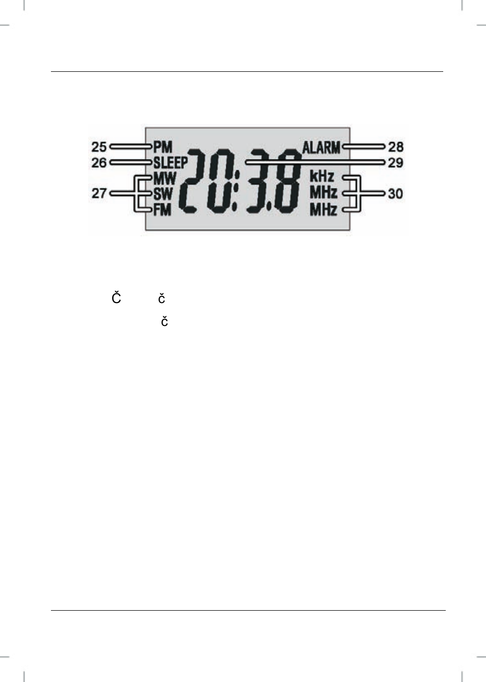 Displej | Silvercrest SWE 100 A1 User Manual | Page 63 / 155