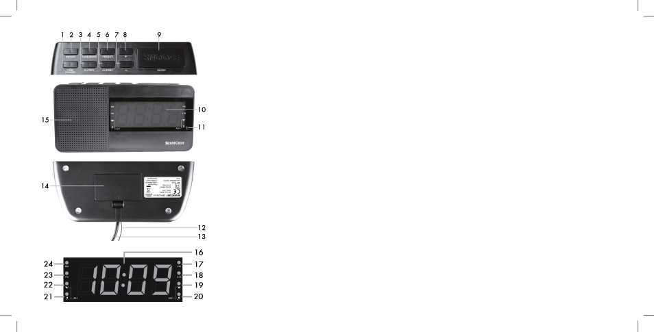 Silvercrest SRW 250 A1 User Manual | Page 2 / 134