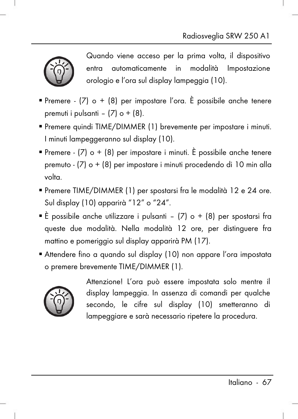 Silvercrest SRW 250 A1 User Manual | Page 69 / 134