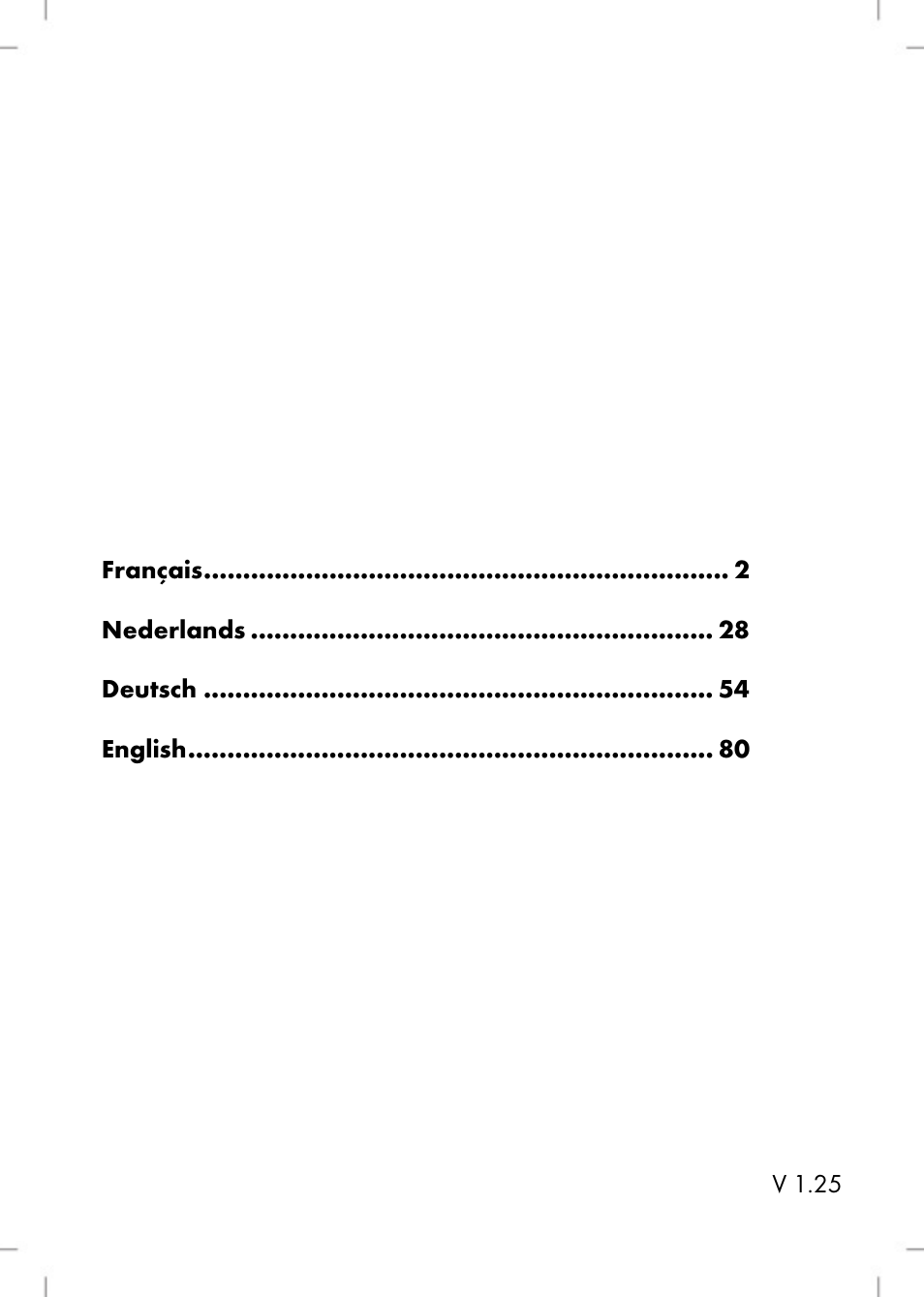 Silvercrest SRW 250 A1 User Manual | Page 3 / 108