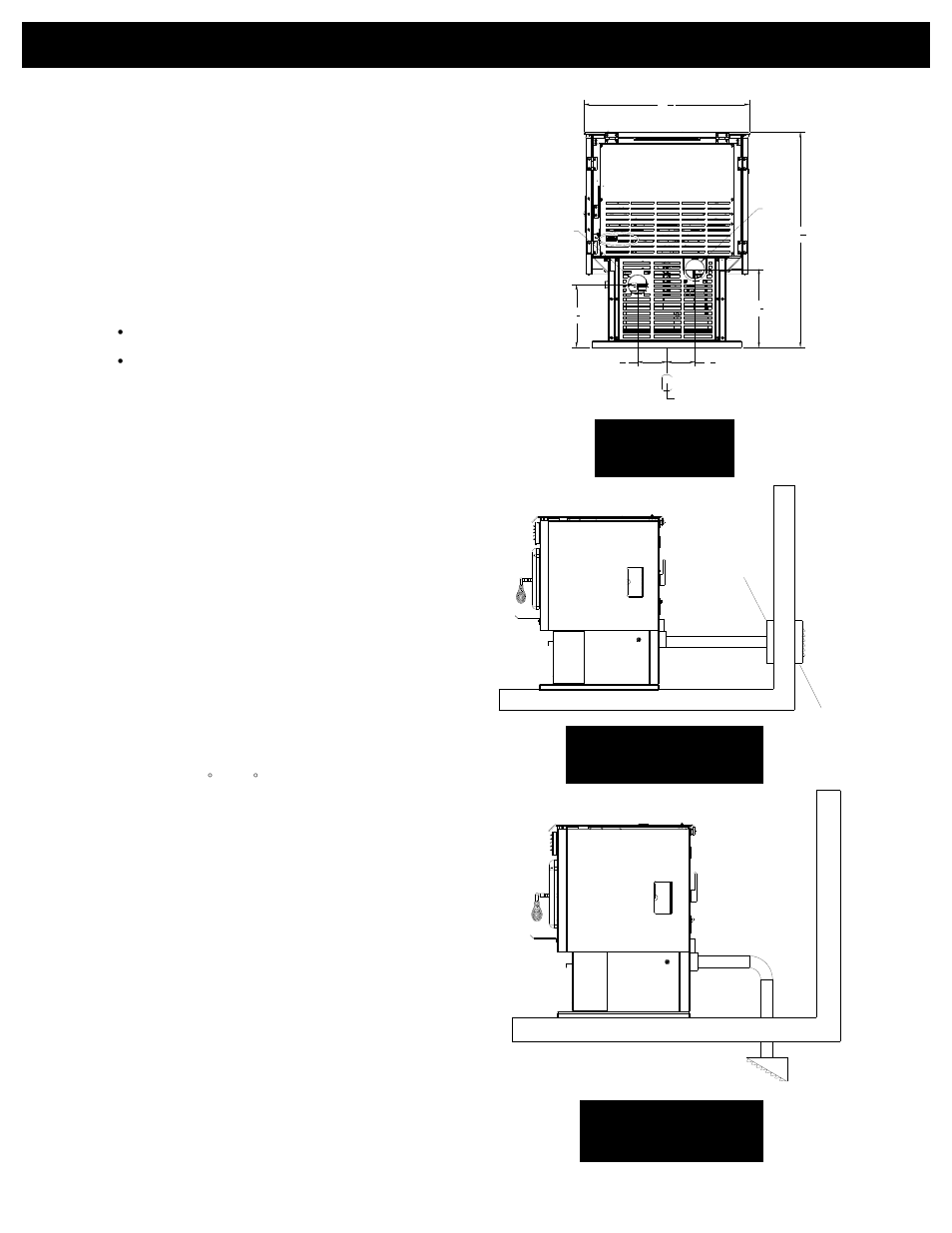 Installation 6, Rear view, Fresh air supply | Ventilated crawl space | Drolet ECO-45 User Manual | Page 6 / 29