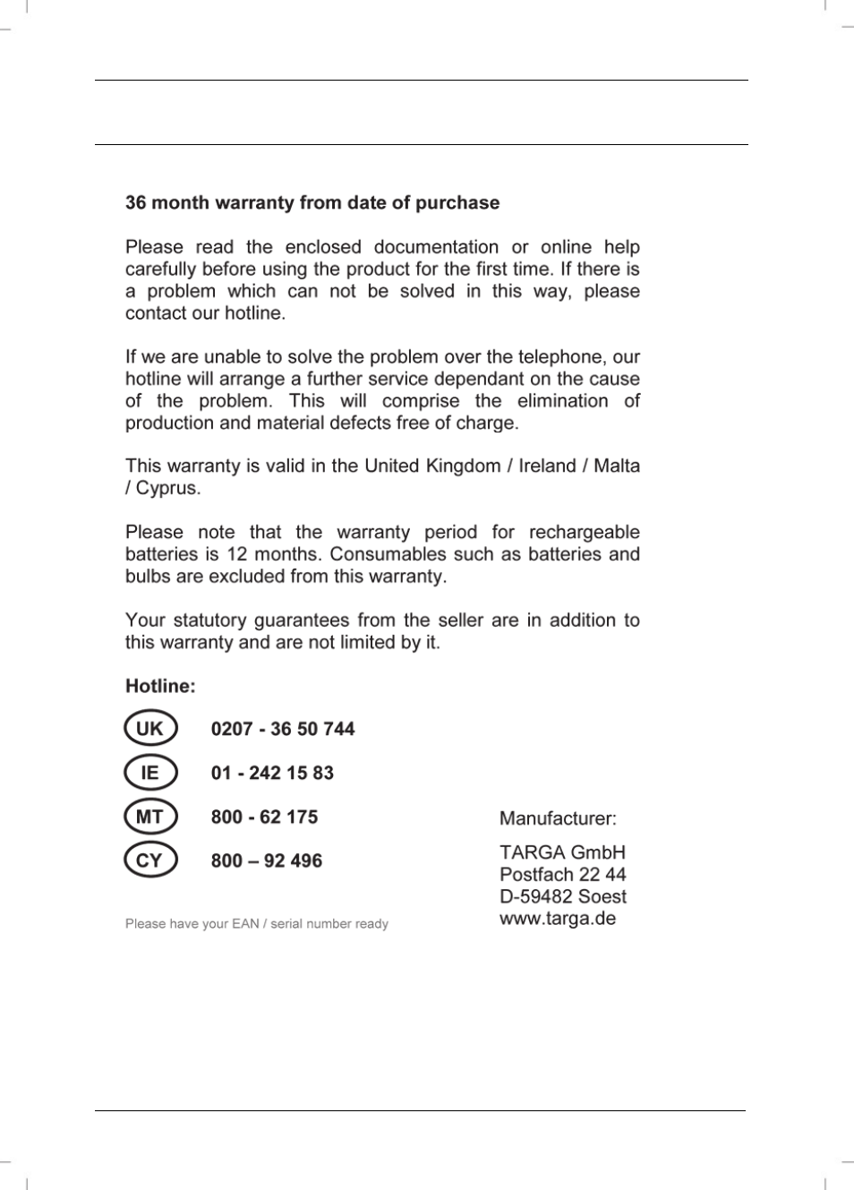 Warranty information | Silvercrest SBiT 82 A1 User Manual | Page 13 / 48
