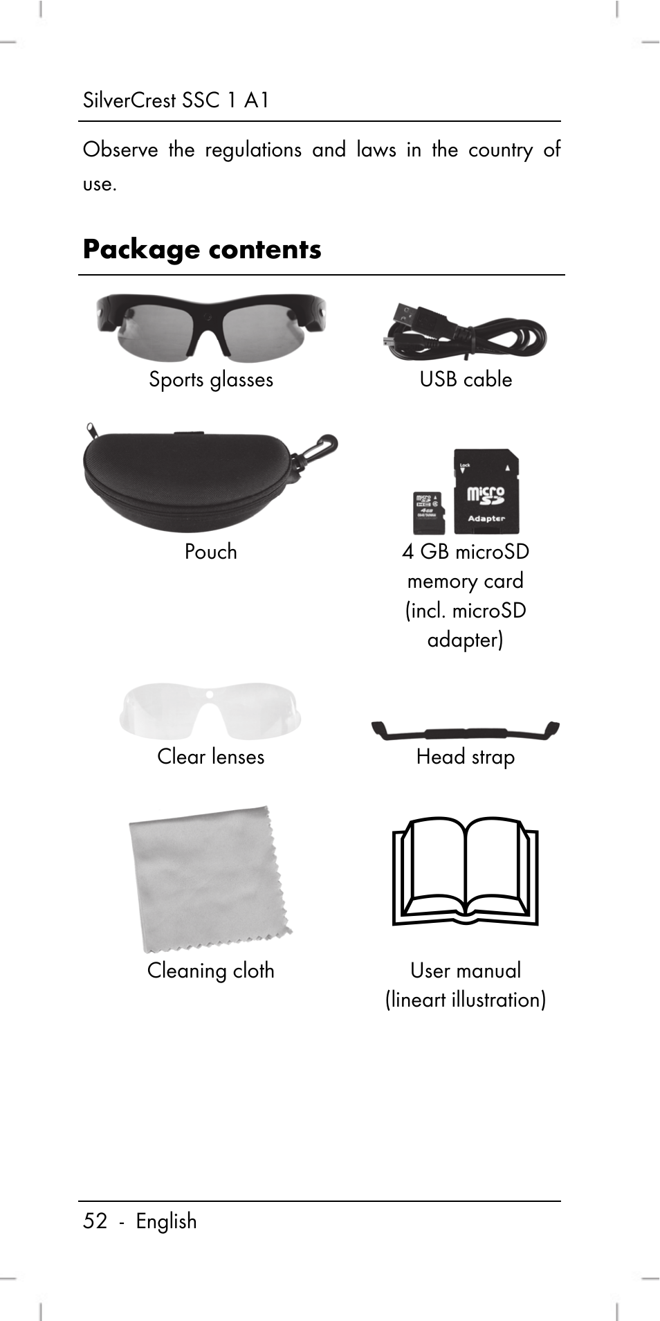 Silvercrest SSC 1 A1 User Manual | Page 54 / 74