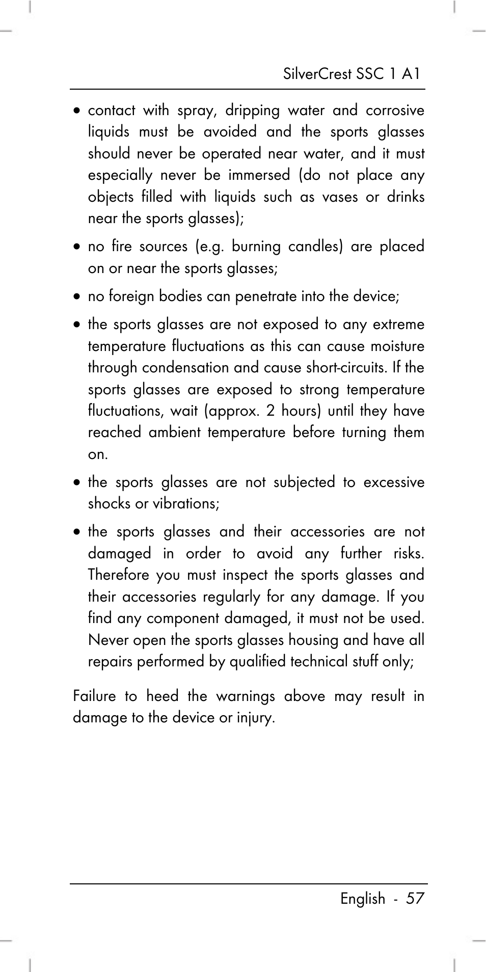 Silvercrest SSC 1 A1 User Manual | Page 59 / 74