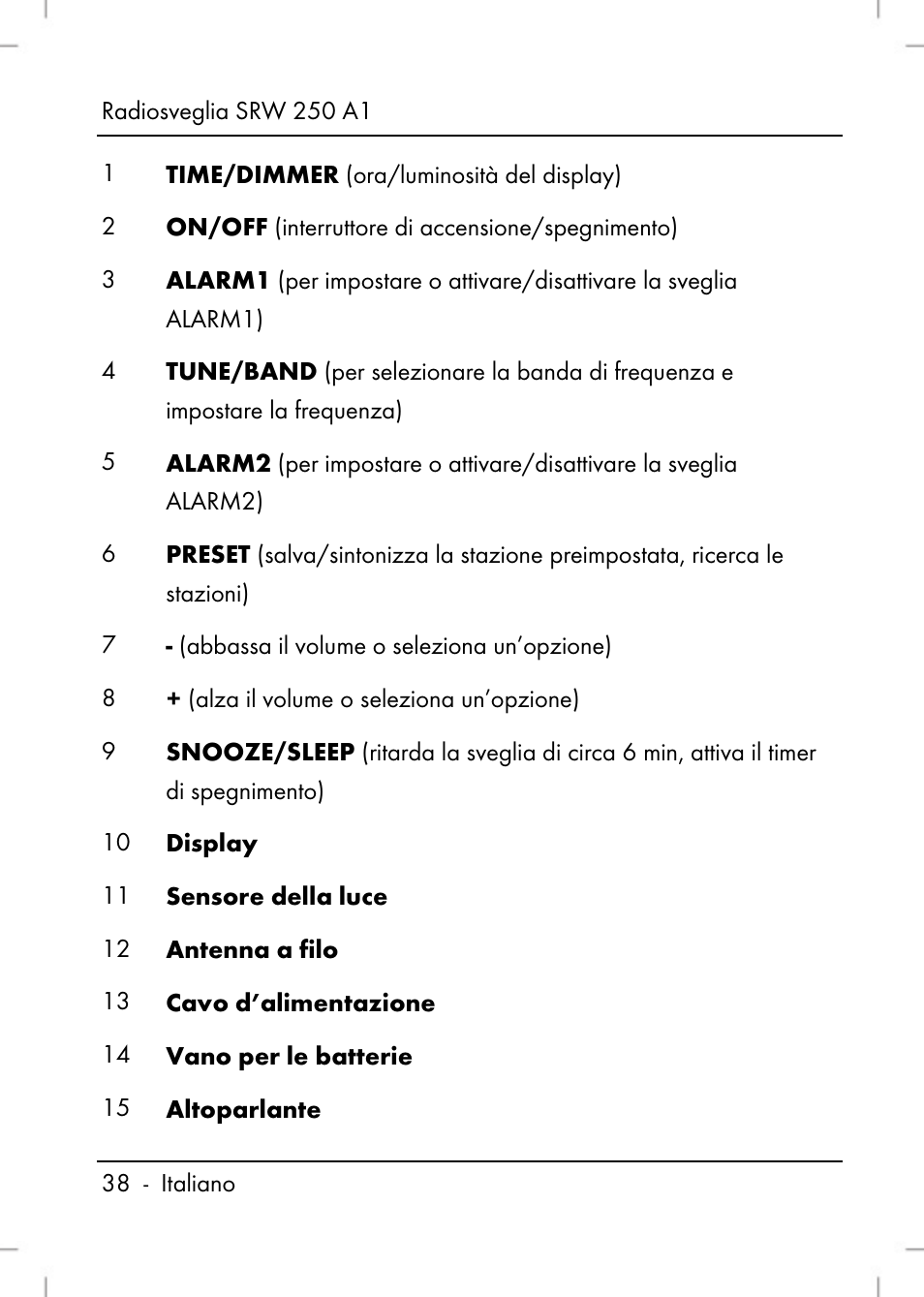 Silvercrest SRW 250 A1 User Manual | Page 40 / 108