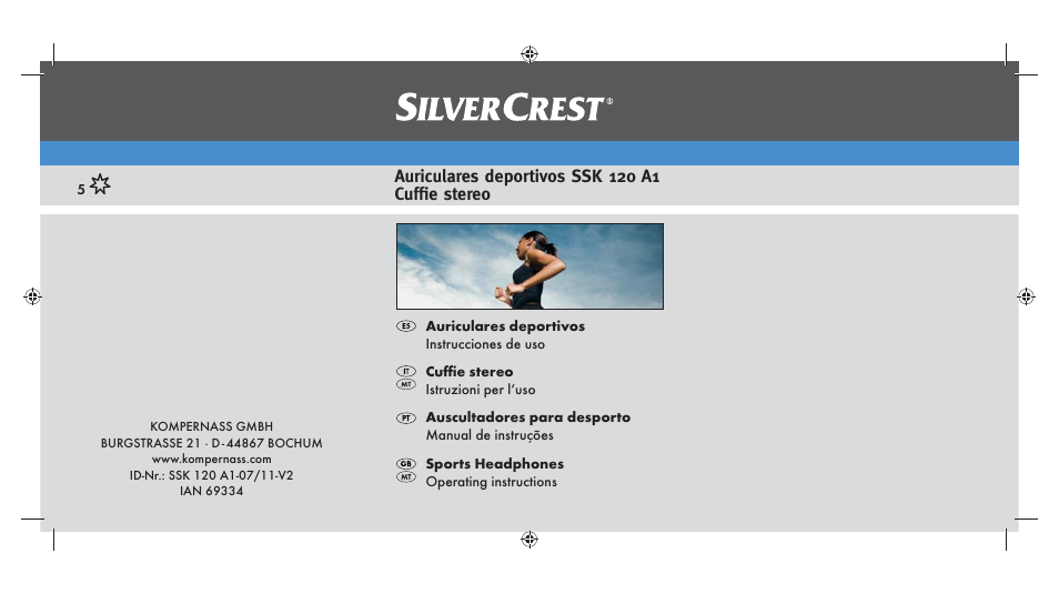 Silvercrest SSK 120 A1 User Manual | 90 pages