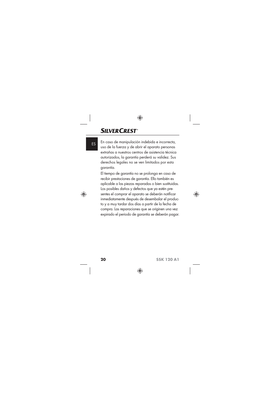 Silvercrest SSK 120 A1 User Manual | Page 22 / 90