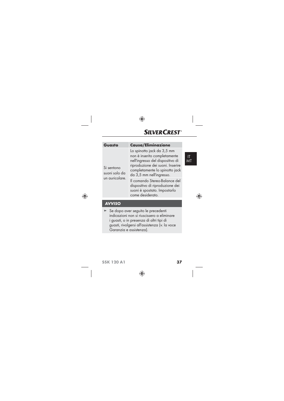 Silvercrest SSK 120 A1 User Manual | Page 39 / 90