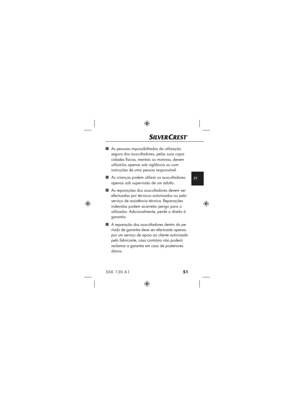 Silvercrest SSK 120 A1 User Manual | Page 53 / 90