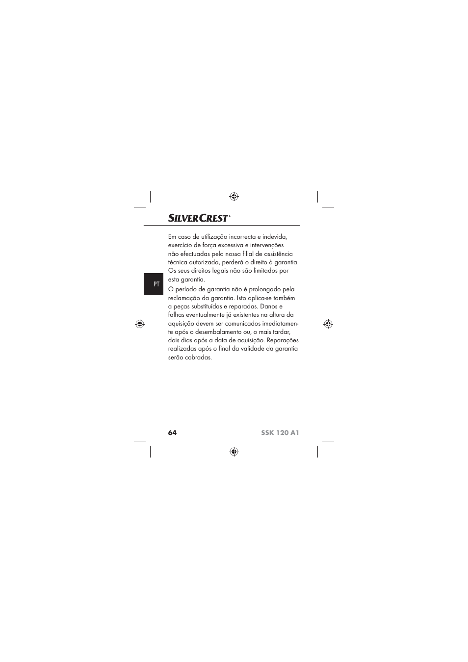 Silvercrest SSK 120 A1 User Manual | Page 66 / 90