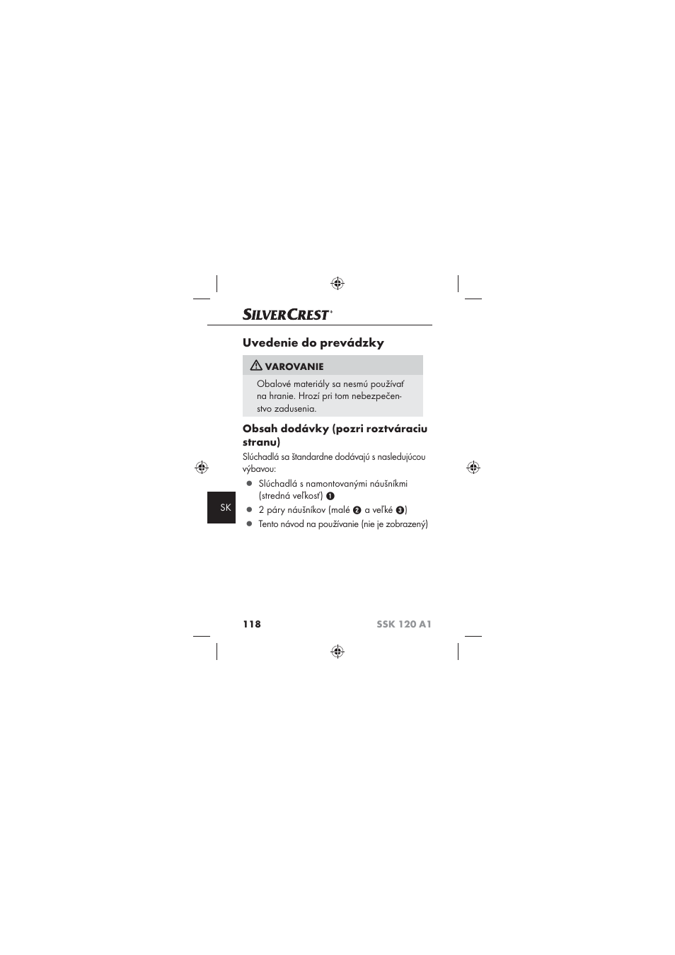 Silvercrest SSK 120 A1 User Manual | Page 120 / 132