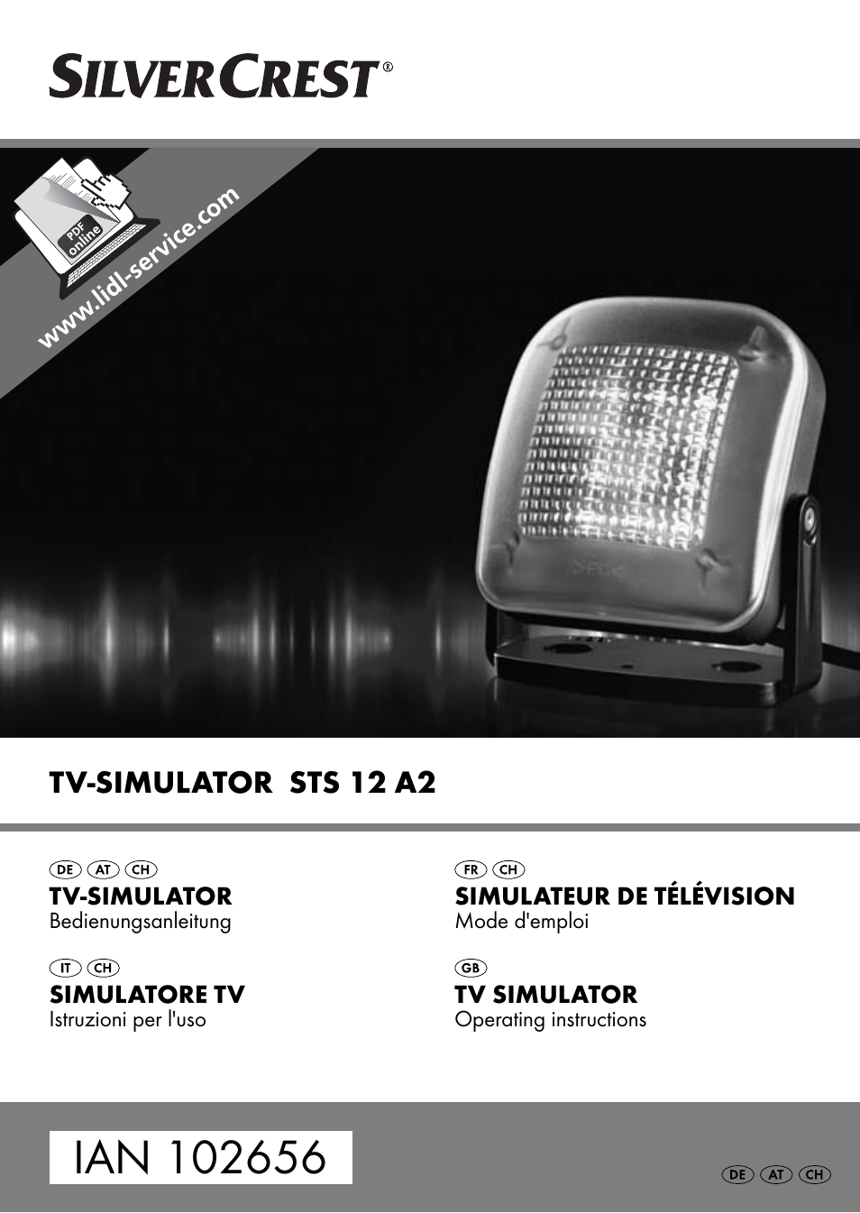 Silvercrest STS 12 A2 User Manual | 67 pages