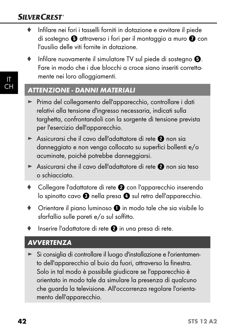Silvercrest STS 12 A2 User Manual | Page 45 / 67