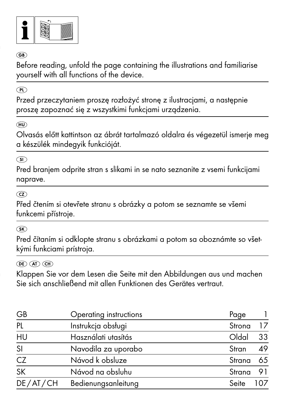 Silvercrest STS 12 A2 User Manual | Page 2 / 116