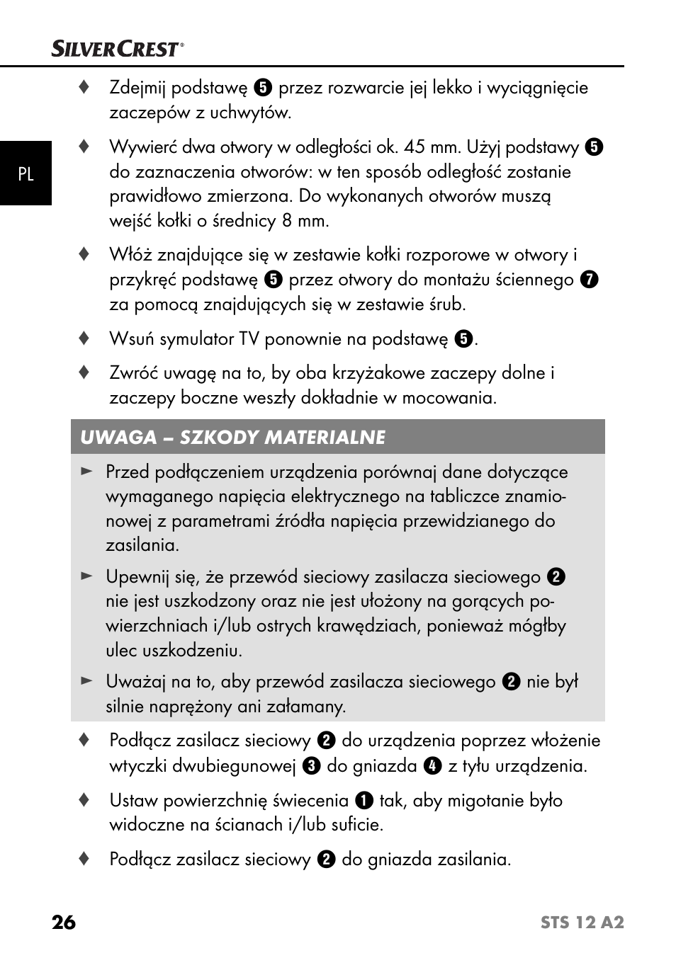 Silvercrest STS 12 A2 User Manual | Page 29 / 116