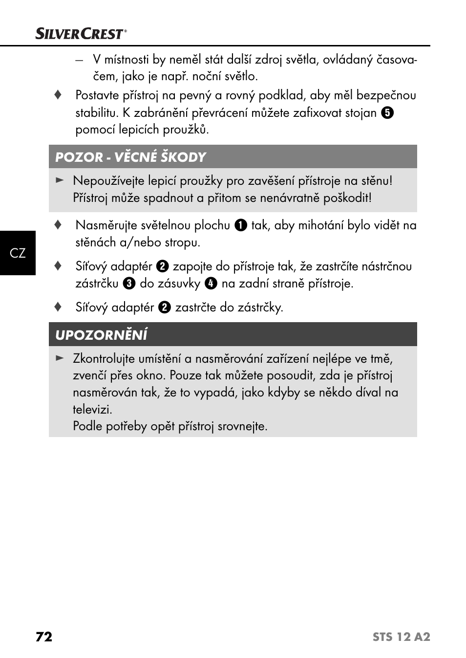 Silvercrest STS 12 A2 User Manual | Page 75 / 116