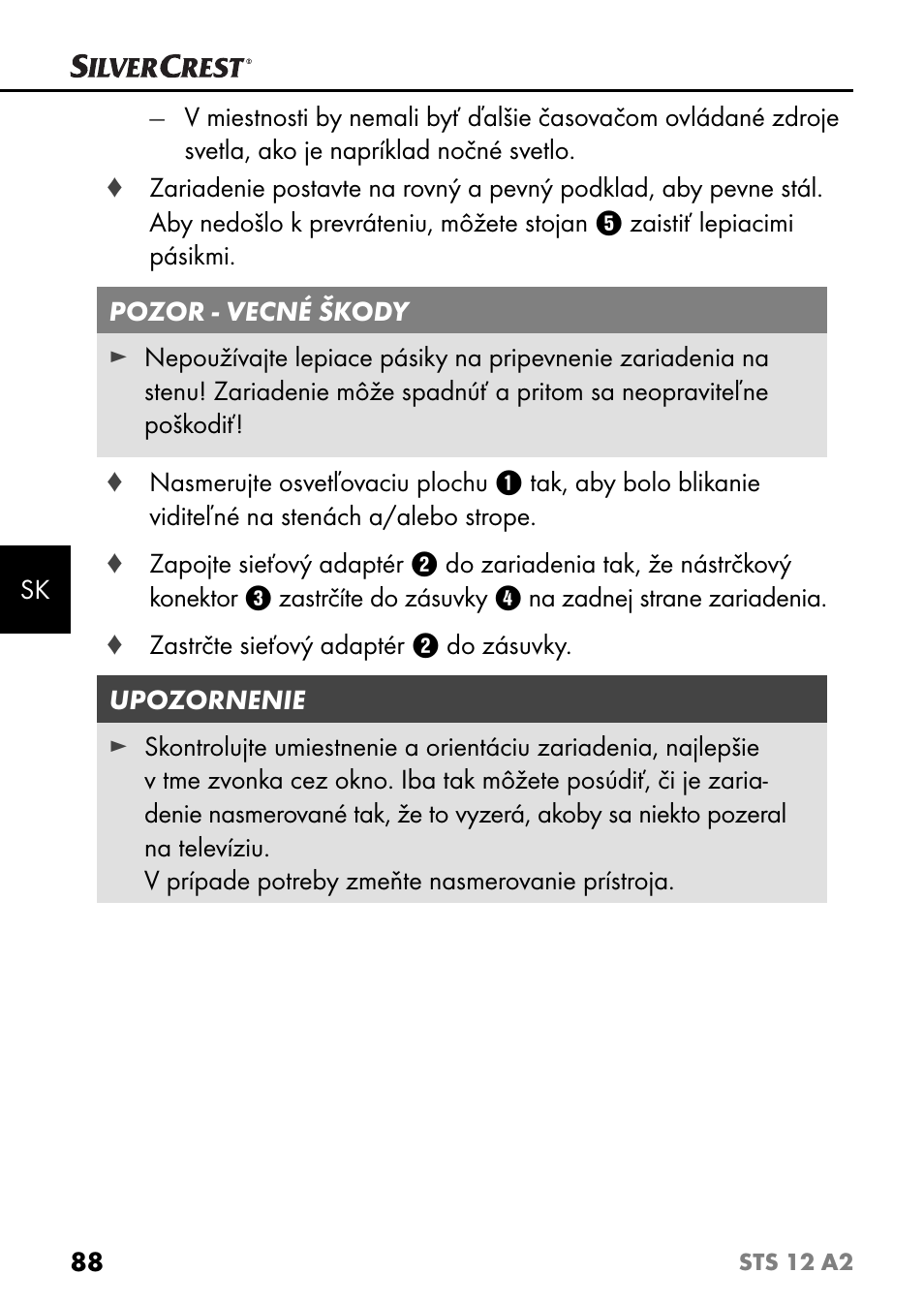 Silvercrest STS 12 A2 User Manual | Page 91 / 116