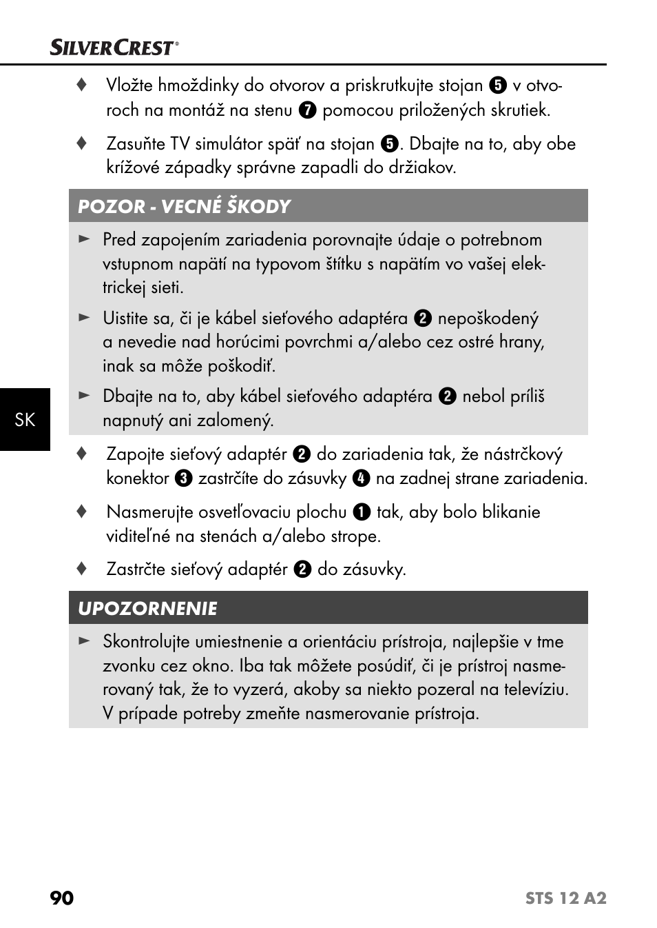 Silvercrest STS 12 A2 User Manual | Page 93 / 116