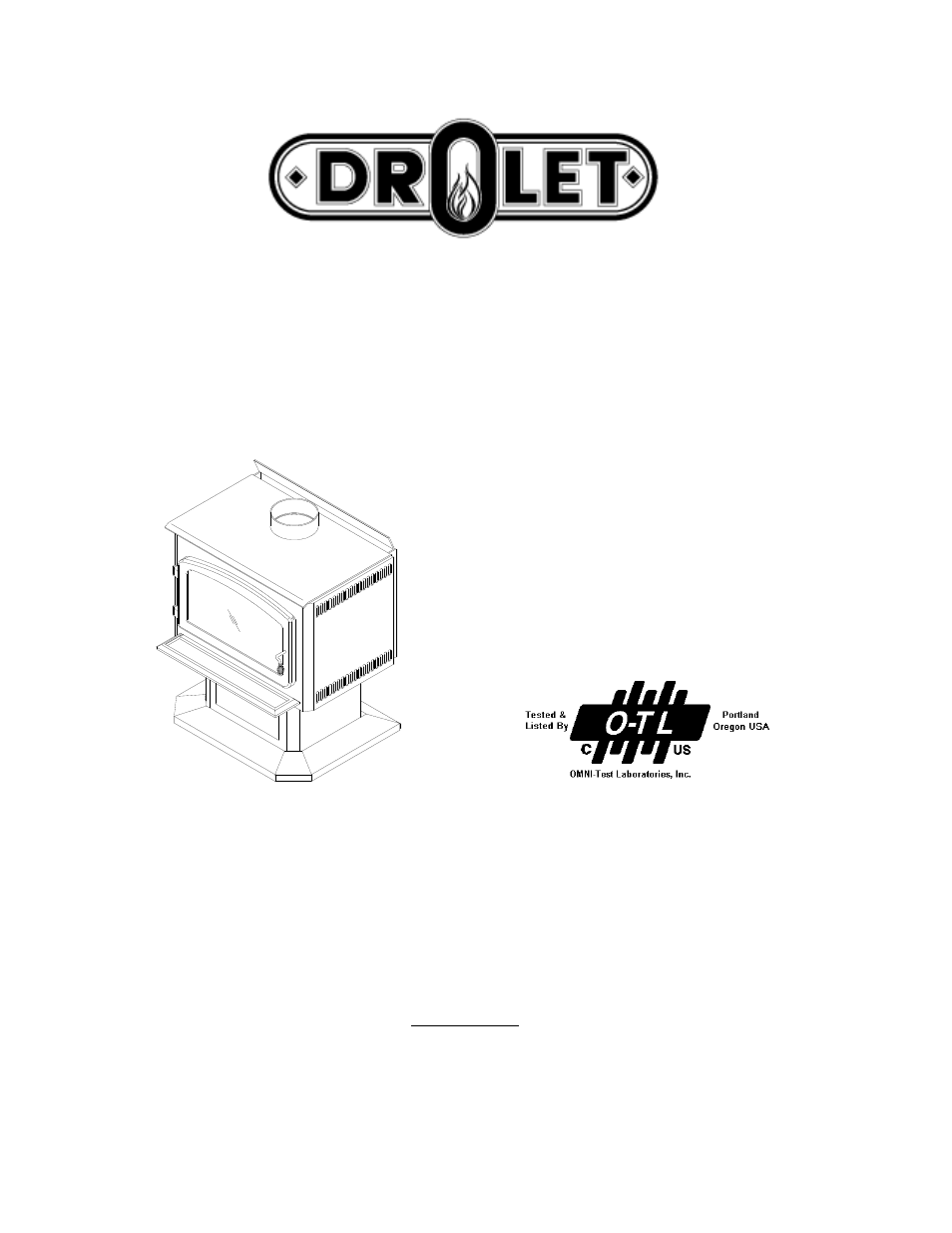 Drolet 58991 User Manual | 27 pages