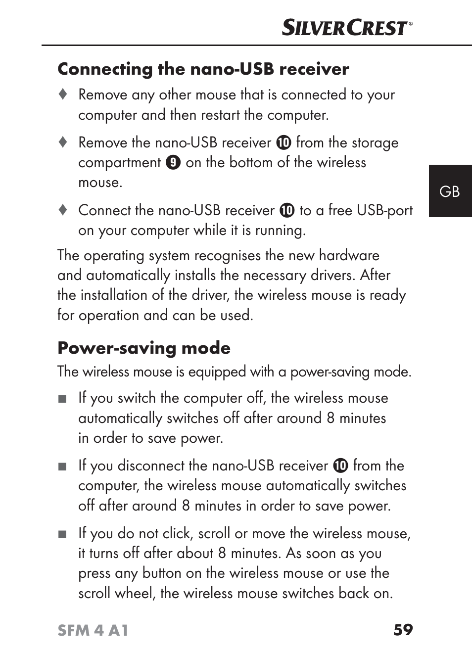 Silvercrest SFM 4 A1 User Manual | Page 63 / 74