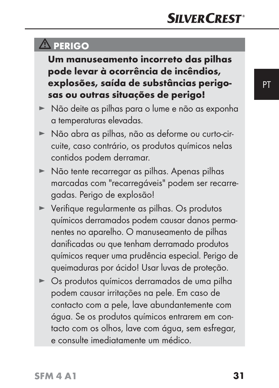 Silvercrest SFM 4 A1 User Manual | Page 34 / 97