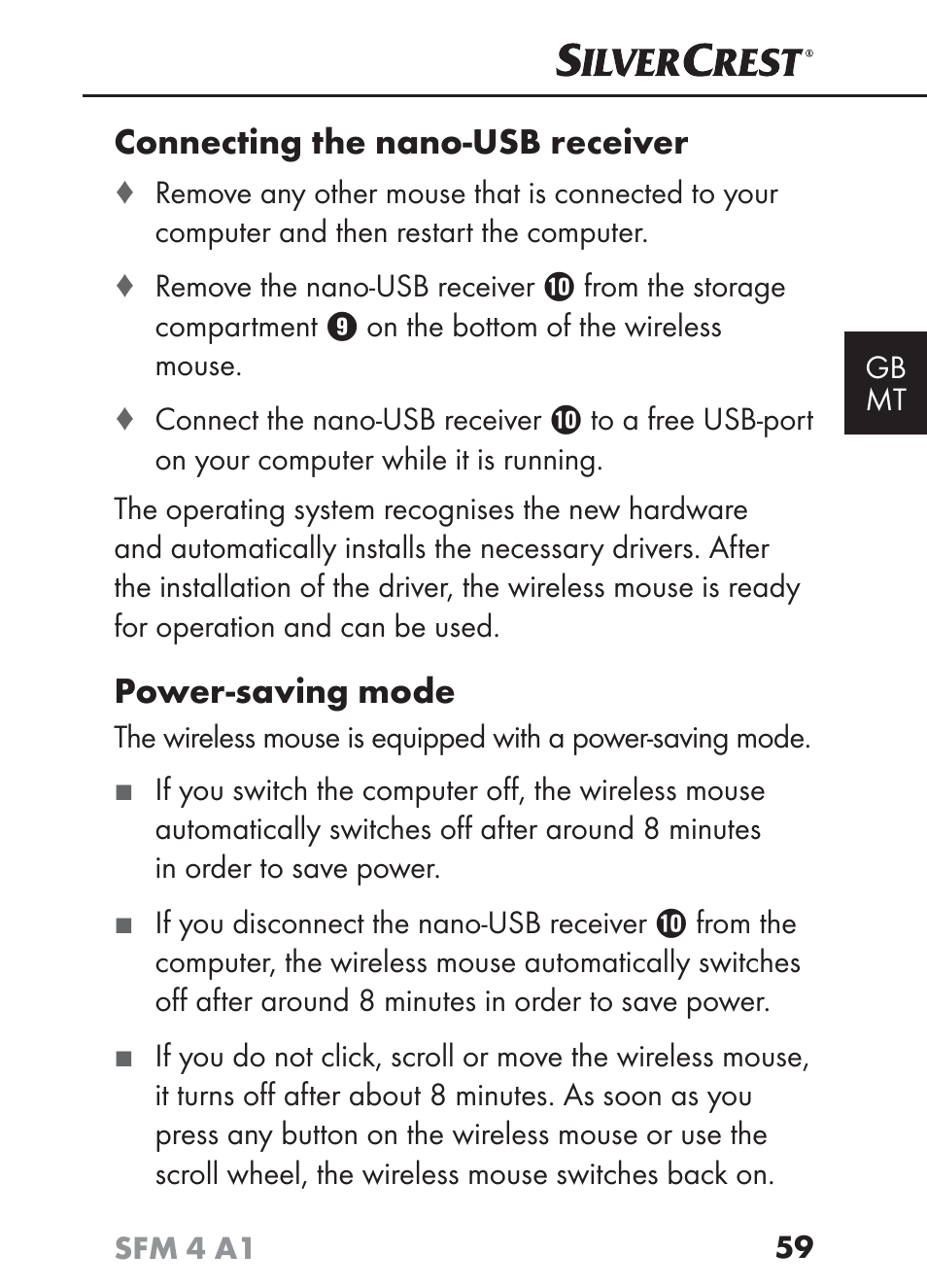 Silvercrest SFM 4 A1 User Manual | Page 62 / 97