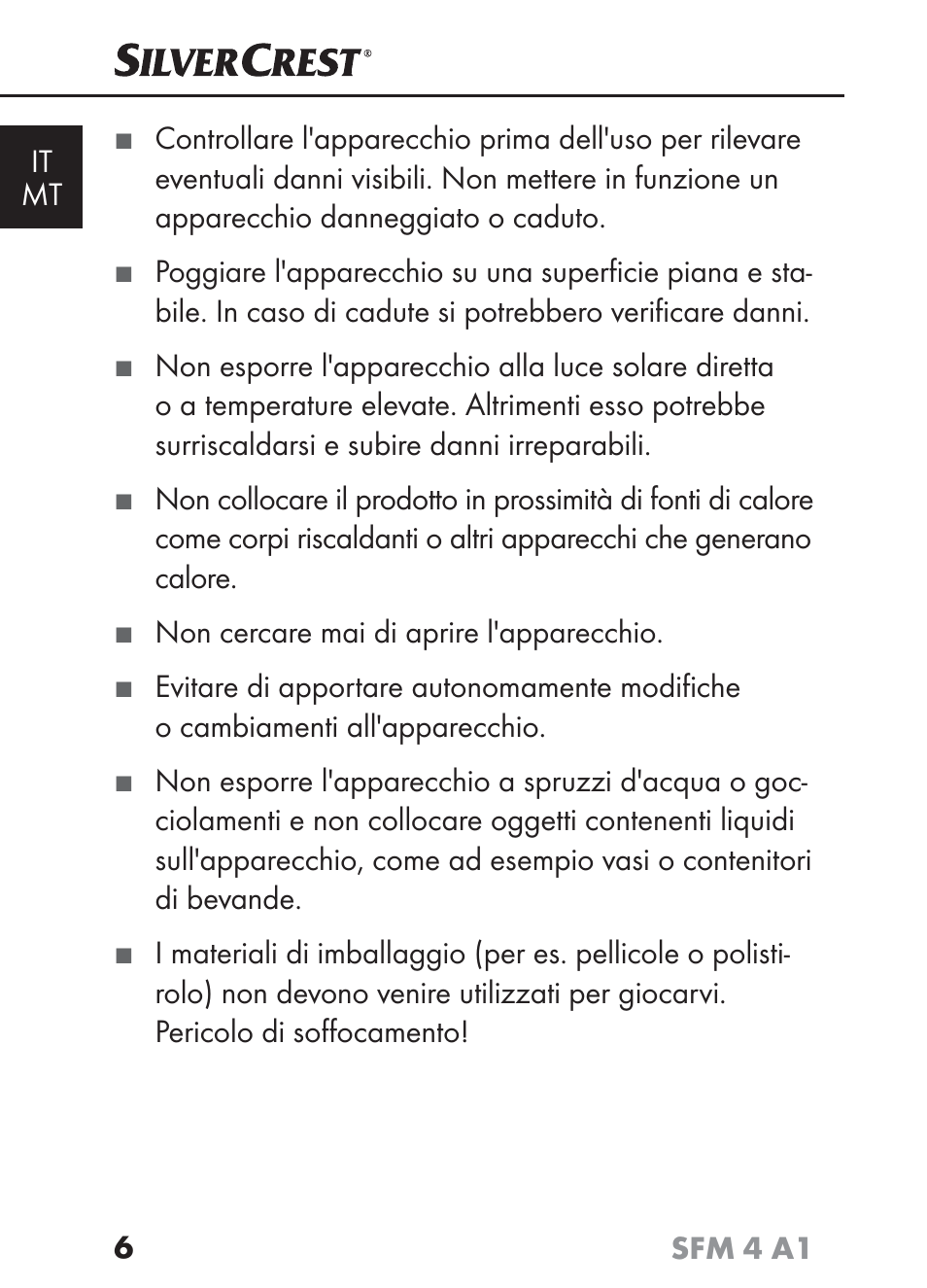 Silvercrest SFM 4 A1 User Manual | Page 9 / 97