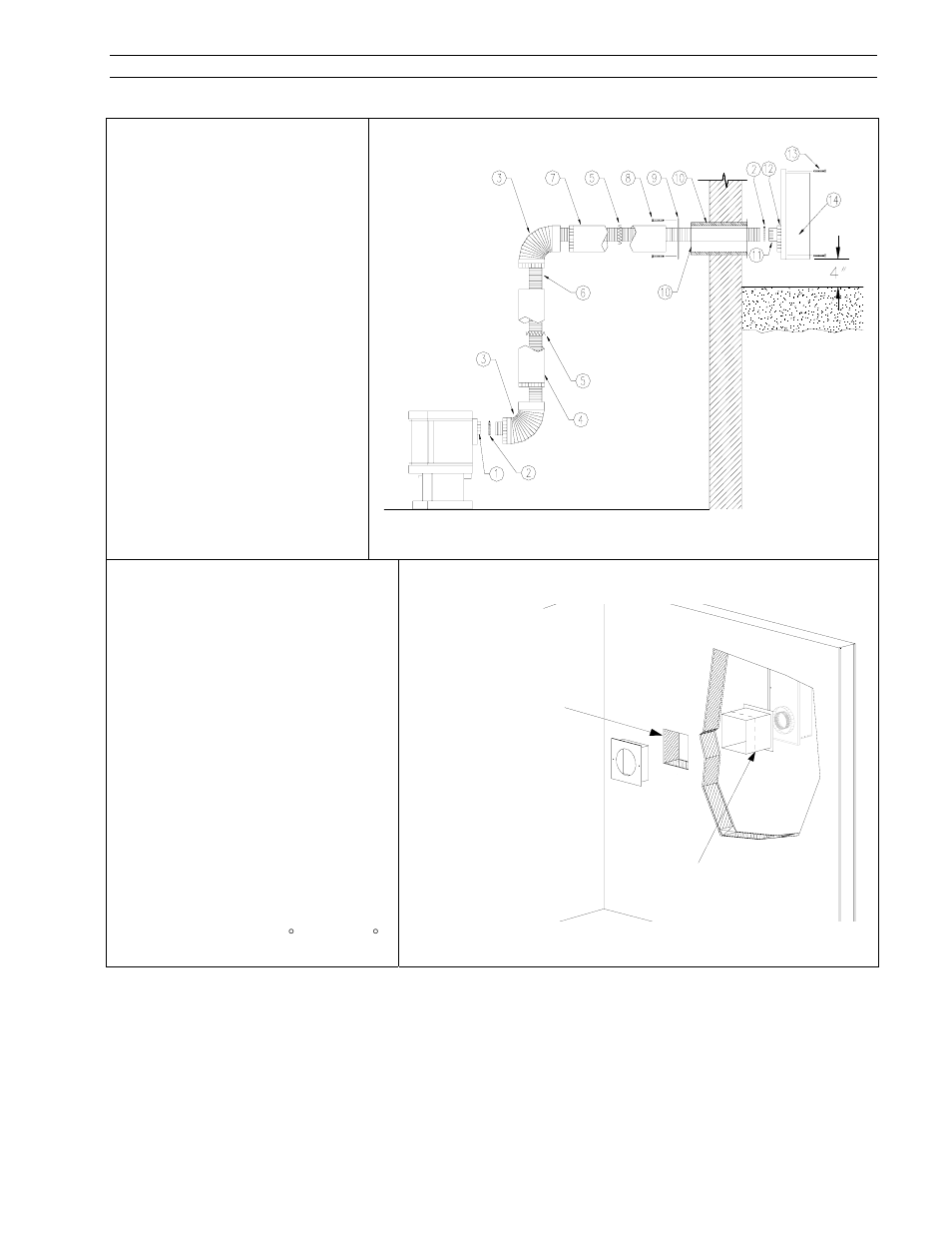 Direct vent kit for basement installation | Drolet SIT 0.820.634 User Manual | Page 13 / 24