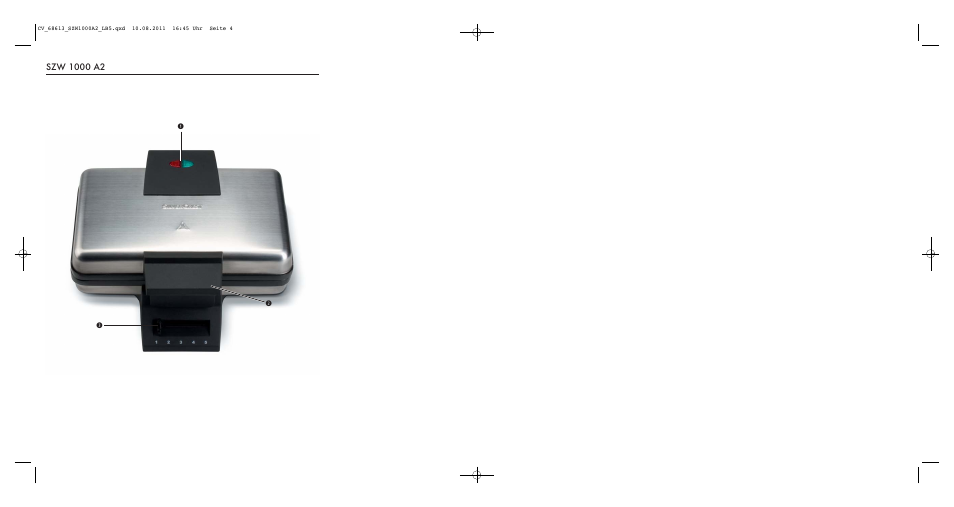 Silvercrest SZW 1000 A2 User Manual | Page 2 / 32