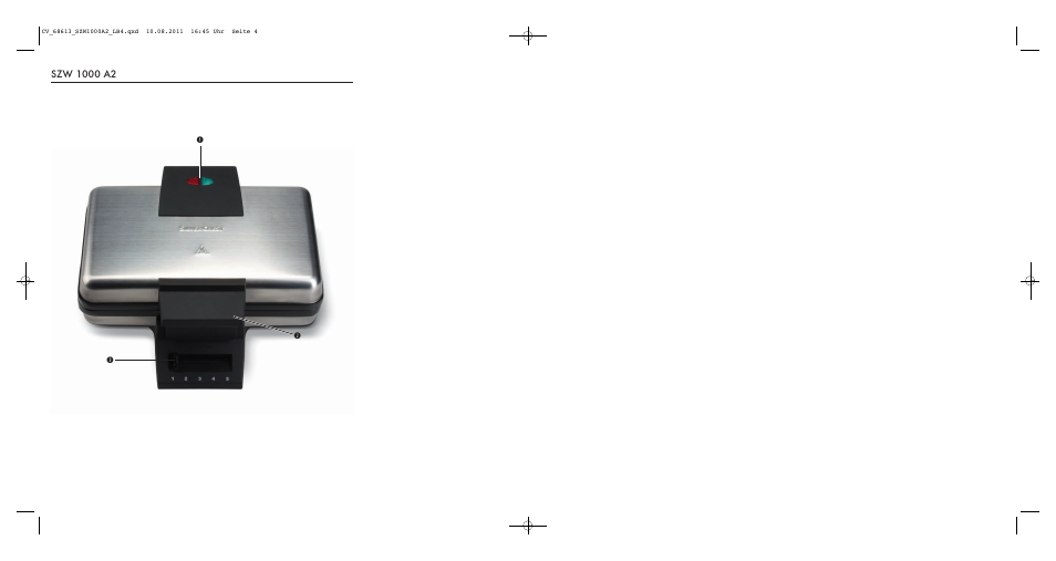 Silvercrest SZW 1000 A2 User Manual | Page 2 / 44