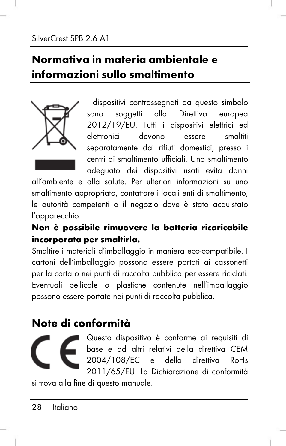 Silvercrest SPB 2.6 A1 User Manual | Page 30 / 78